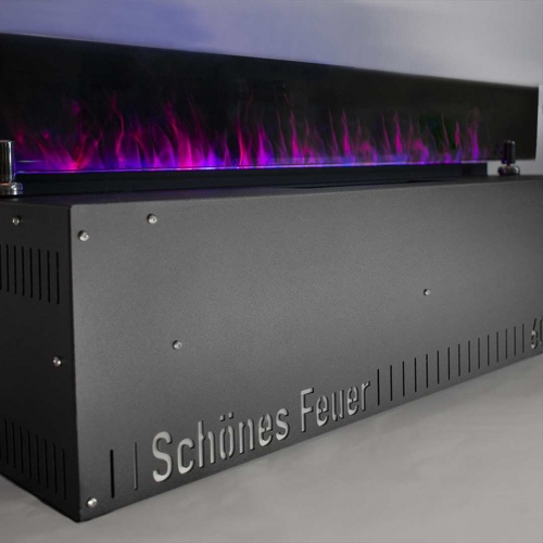 Электроочаг Schönes Feuer 3D FireLine 600 Blue (с эффектом cинего пламени) в Тюмени