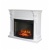 Каминокомплект InterFlame Мюнхен (белый дуб с патиной)+Panoramic 33 Quartz в Тюмени