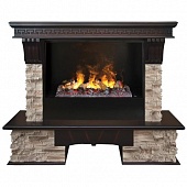 Каминокомплект Real Flame Rockland 26/HL AO (античный дуб)+3D Cassette 630