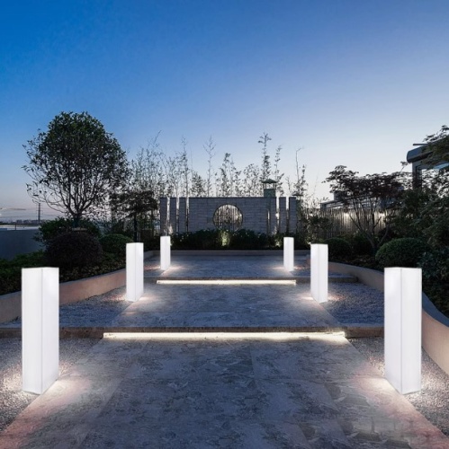 Светильник Колонна 30х60 питание от сети 220В, RGB