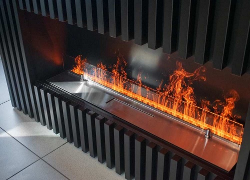 Электроочаг Schönes Feuer 3D FireLine 800 Pro со стальной крышкой в Тюмени