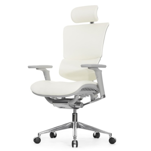 Ортопедическое кресло Falto Leather Premium Белое Ортопедическое кресло Falto Leather Premium Белое